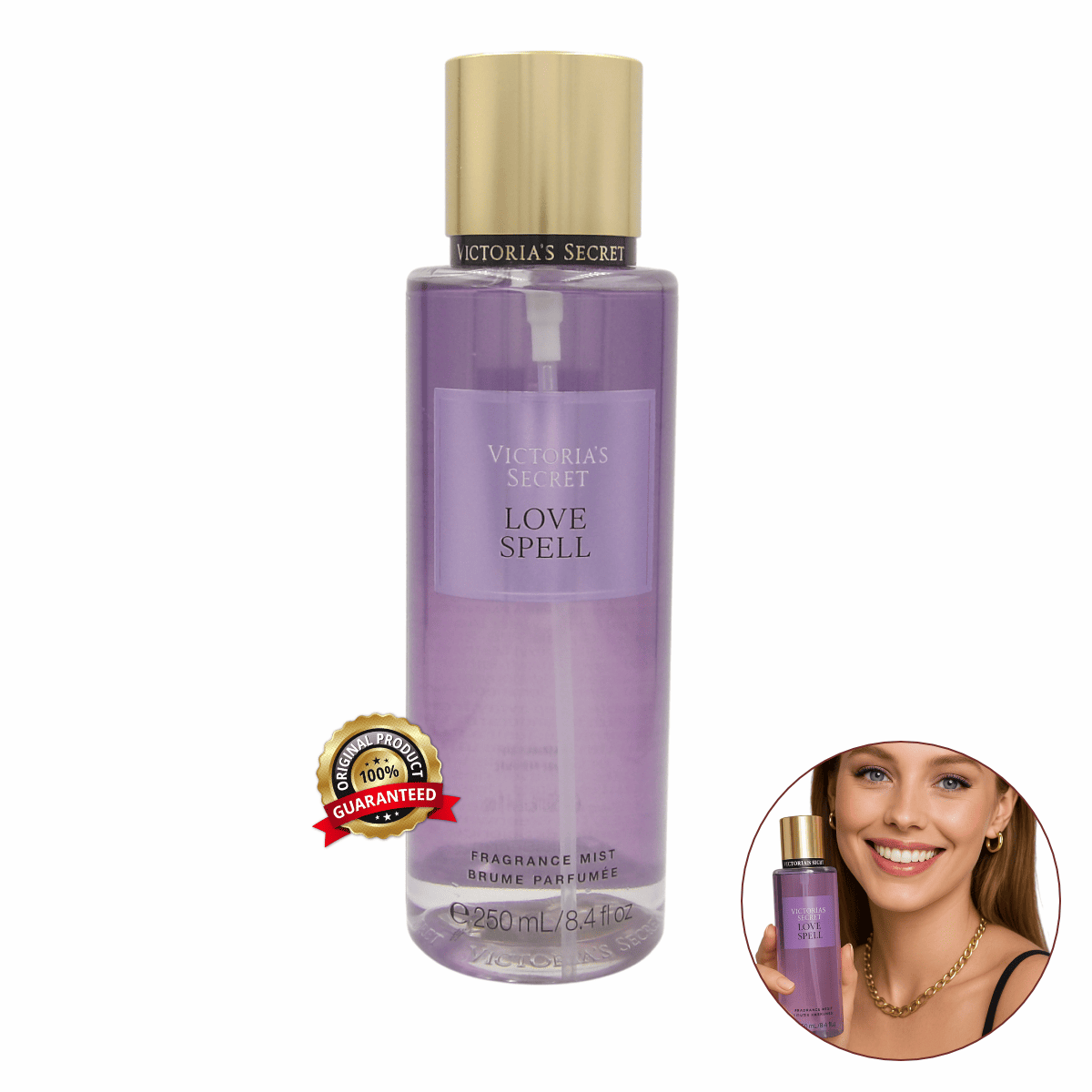Body Splash Victoria´s Secret Love Spell 250ml Original Importado EUA
