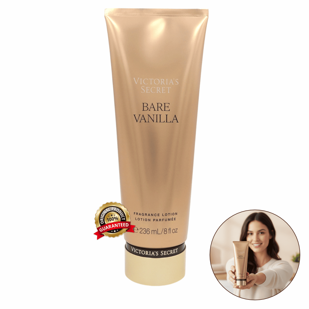 Creme Hidratante Victoria´s Secret Bare Vanilla 236ml Original Importado EUA